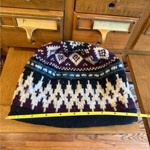 L.L. Bean Vintage Geometric Knit Hat